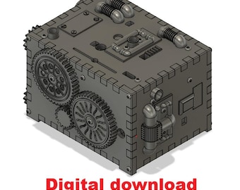 The Steam Machine Puzzle Box - STL Files for 3D printing