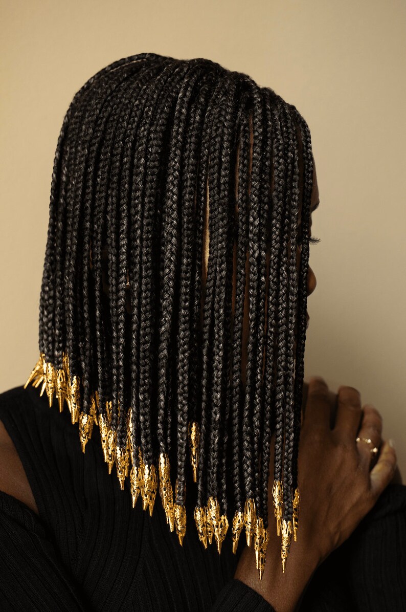 Goddess Hair Beads Gold Silver Braid Locs Accessories Hair Etsy