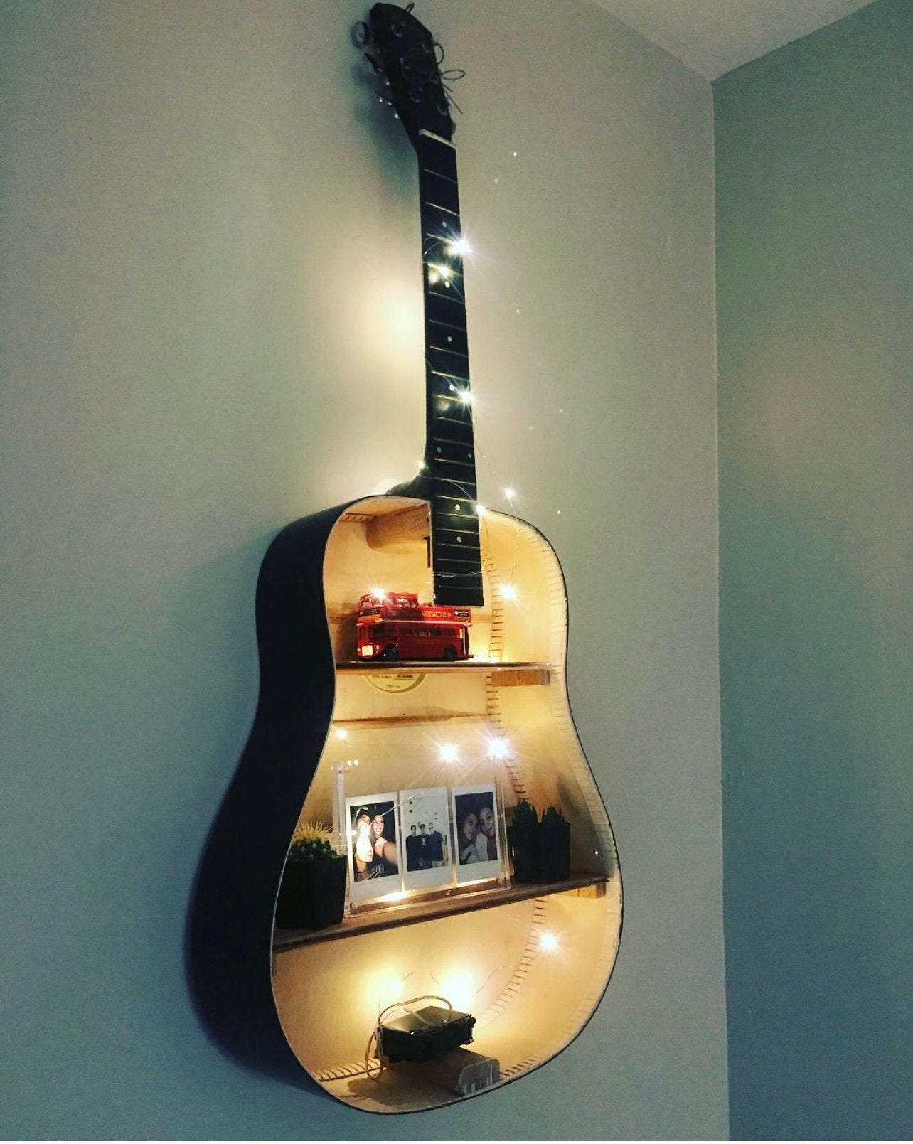 Custom Guitar Shelf Etsy