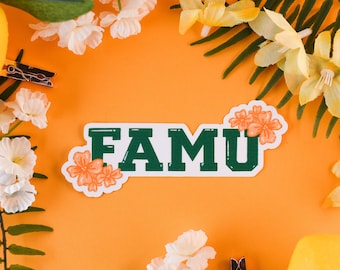 FAMU Sticker, FAMU Rattlers Sticker, FAMU Logo Sticker, Florida A&M University