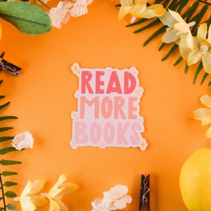 En savoir plus Sticker livres, Sticker lecture, Sticker livre