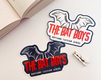 ACOTAR Sticker, Bat Boys Sticker, The Bat Boys, Rhysand Sticker, Cassian, Azriel