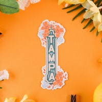 City of Miami Round Vinyl Matte Sticker Cut to Shape - Etsy