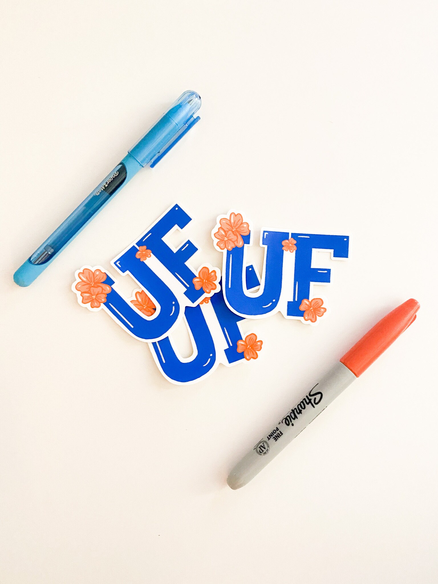 UF Sticker UF Gators Sticker UF Logo Sticker University of Etsy