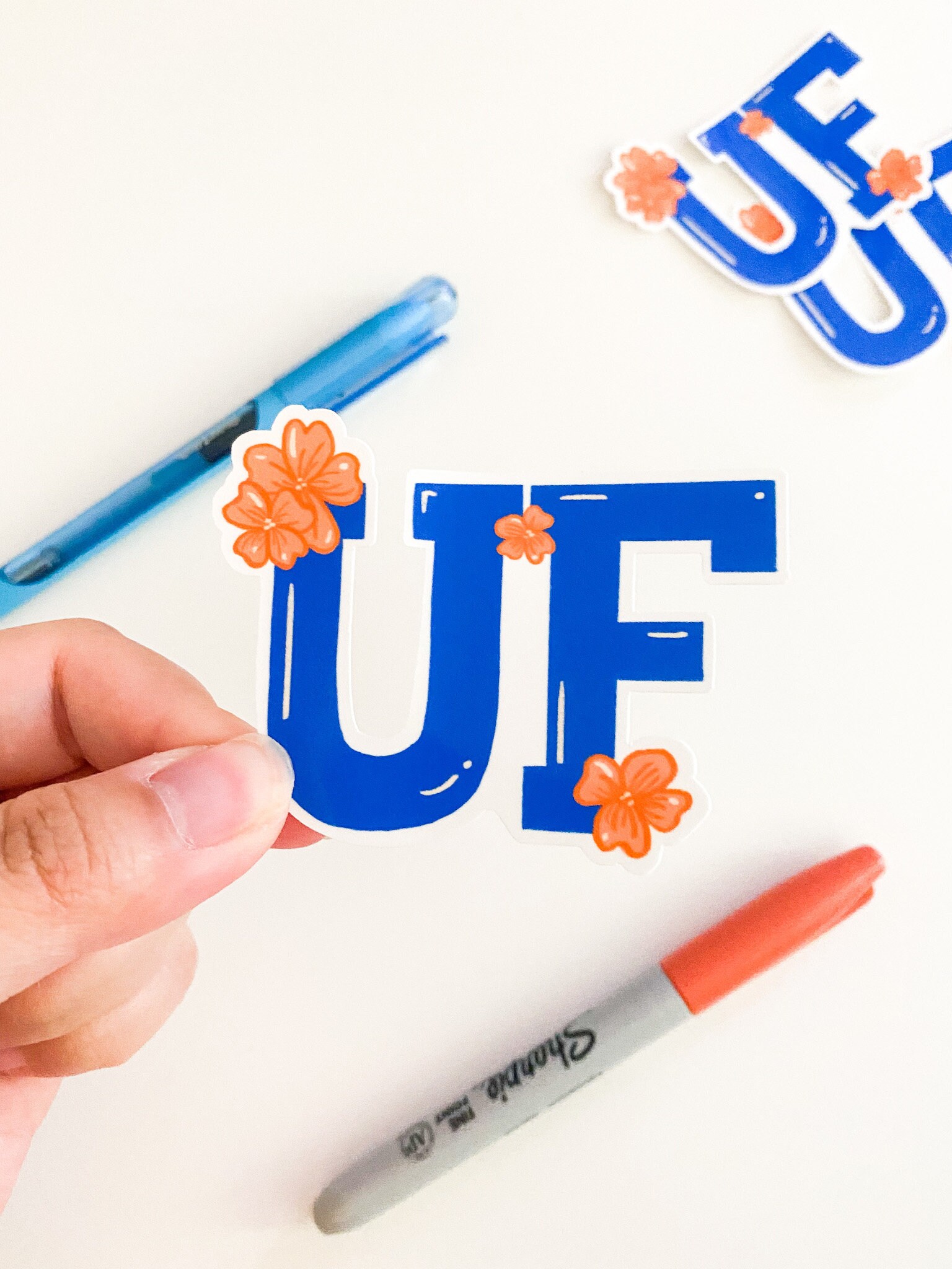 UF Sticker UF Gators Sticker UF Logo Sticker University of Etsy