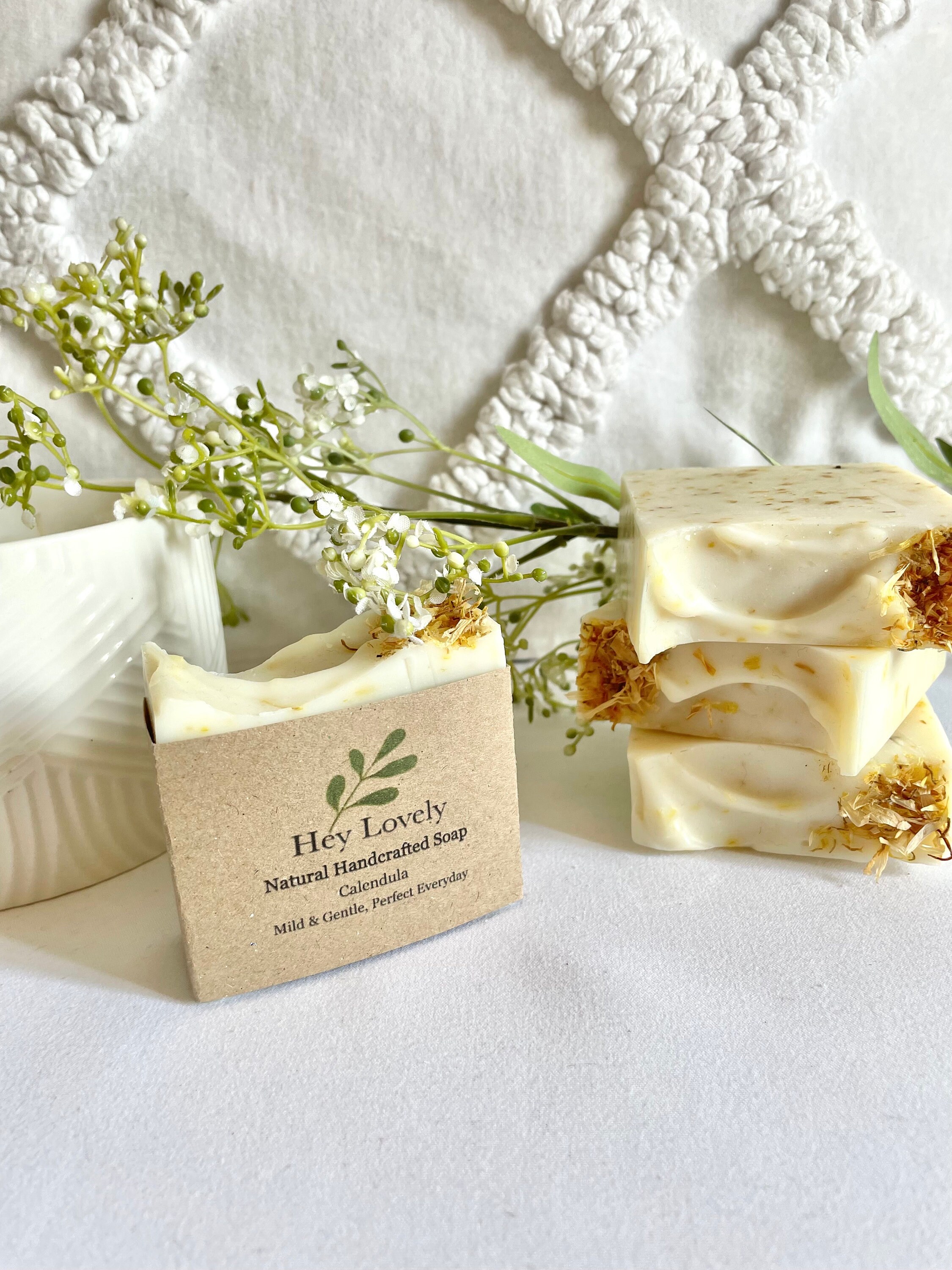 Pure and Gentle Soap,handmade soap,natural soap,unscented soap,soap for  sensitive skin,face soap,fragrance free soap