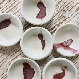 Tiny Ring Dishes or Spice Bowls