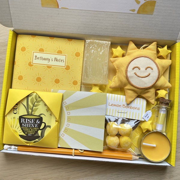 Box of Sunshine Letterbox Gift | Handmade and Eco-Friendly Thinking of You Care Package