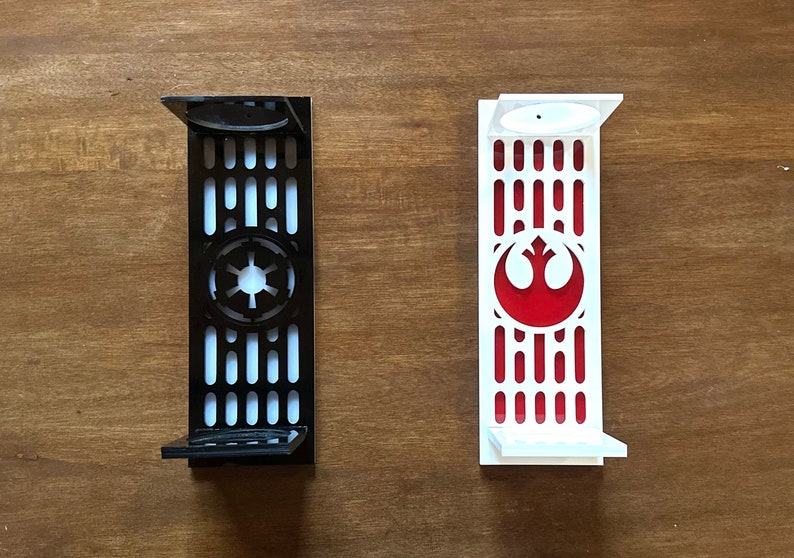 Lightsaber Wall Mount Vertical Lightsaber Stand Etsy