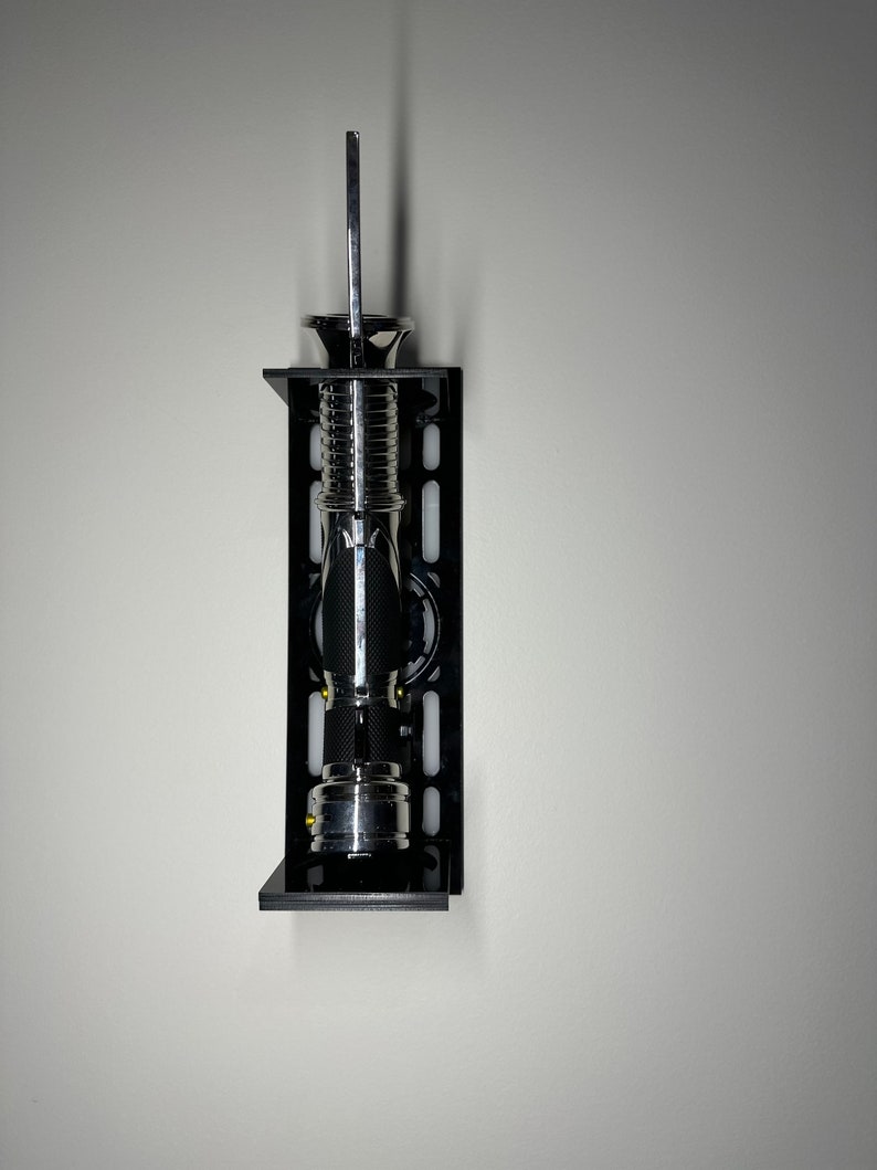 Lightsaber Wall Mount Vertical Lightsaber Stand Etsy