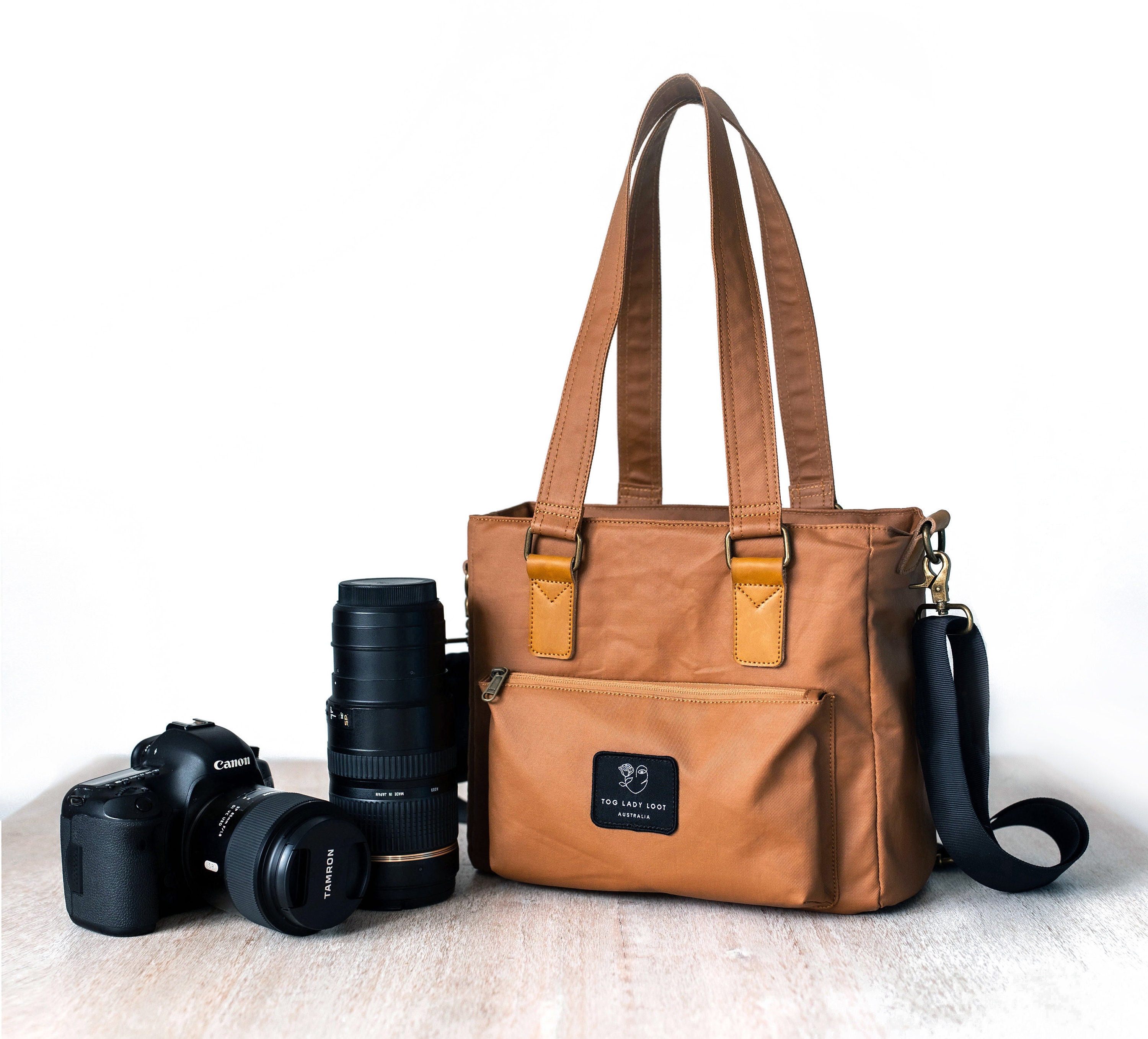 Men's Waxed Canvas Camera Sling Bag Shockproof Dslr Camera - Temu