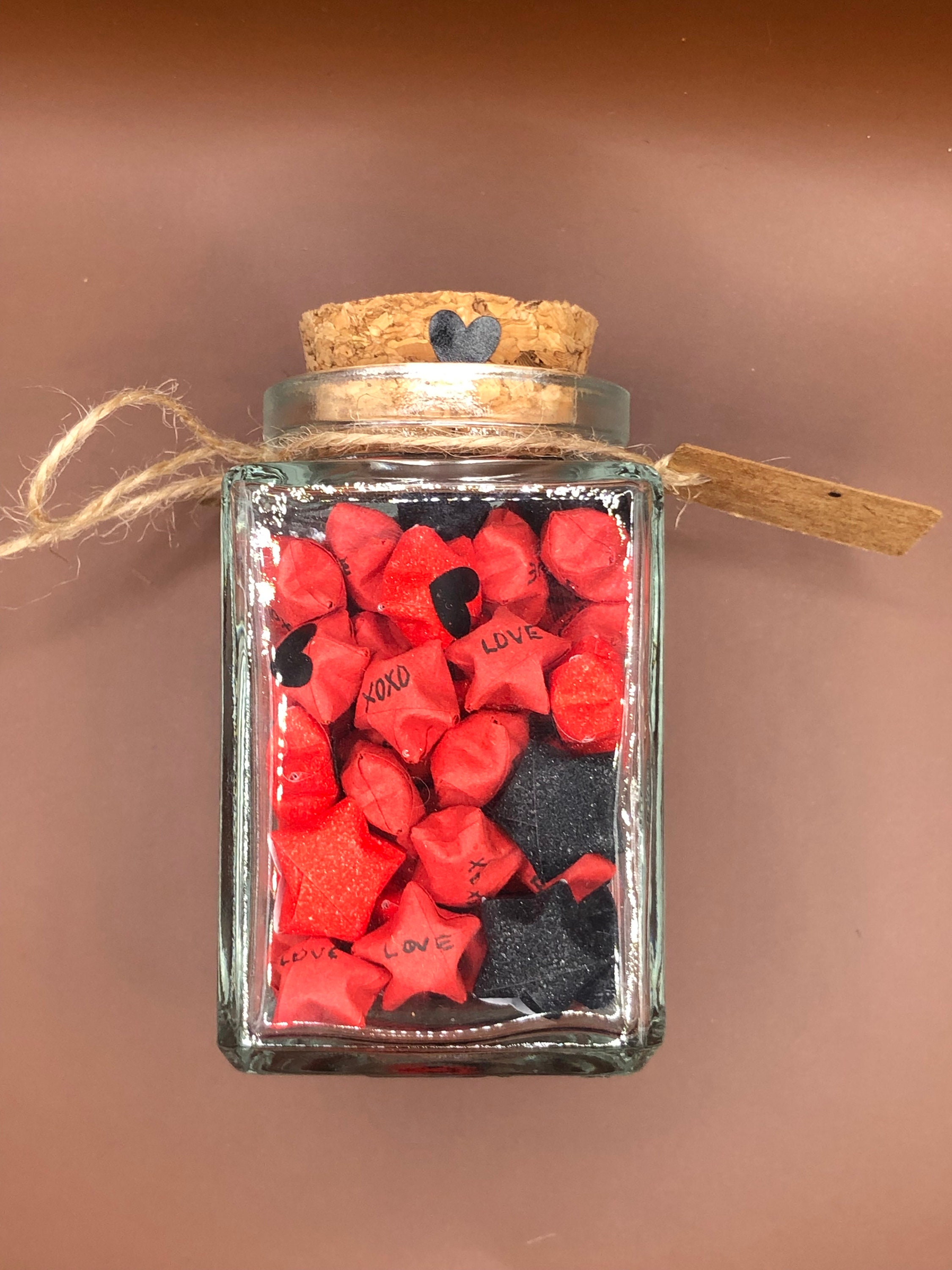 Love Lucky Star Jar | Origami | Japanese | Lucky Stars | Special Gift ...