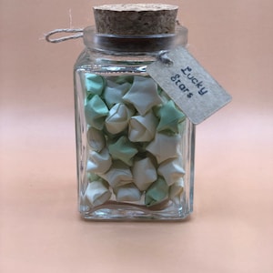 Origami “Spearmint” Lucky Stars