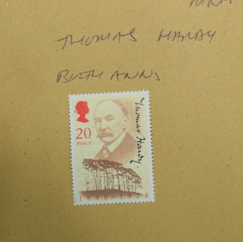 SELLO GB Thomas Hardy Birth Ann's. 1990 NUEVO LK imagen 1