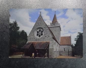 Post Card Crathie Church, Balmoral, Royal Deeside, Scotland     ~~L@@K~~