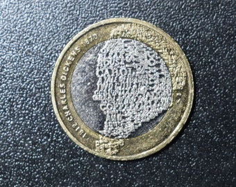 GB Coins   200th Anns Charles Dickens    2 pound    &quot;Something will turn up&quot;   ~~L@@K~~
