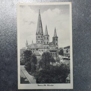 Postkarte Bonn a.Rh. Das Münster ~~L@@K~~
