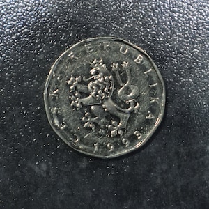Tschechoslowakei Münzen 2 Koruna 1993 ~~L@@K~~