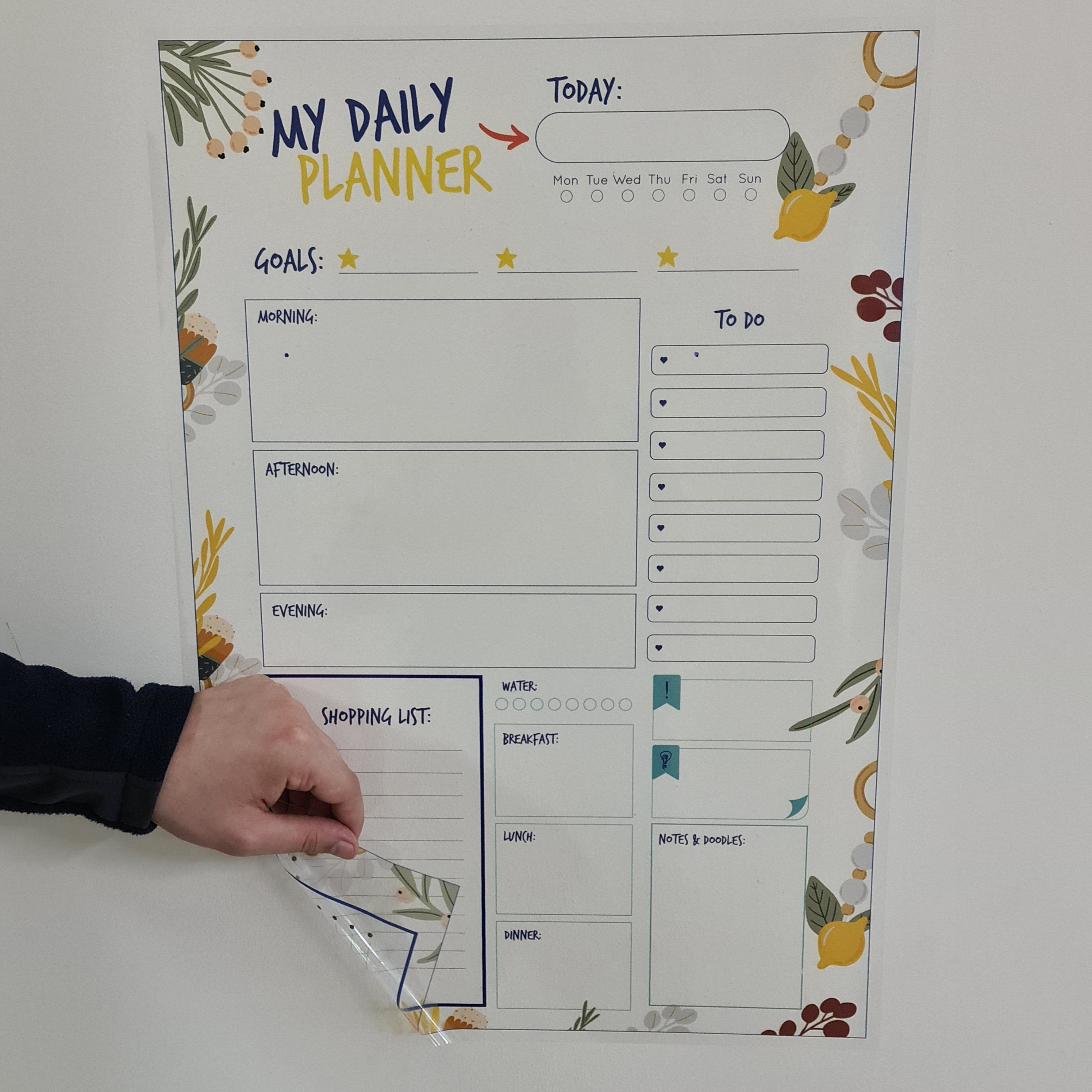 static-holding-dry-erase-daily-planner-mom-daily-planner-teacher