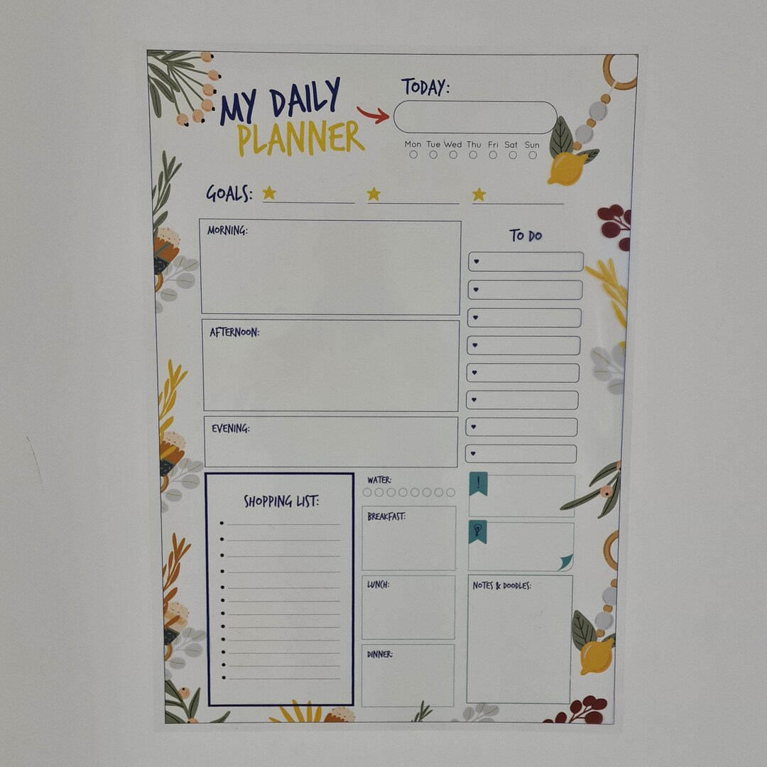 static-holding-dry-erase-daily-planner-mom-daily-planner-teacher