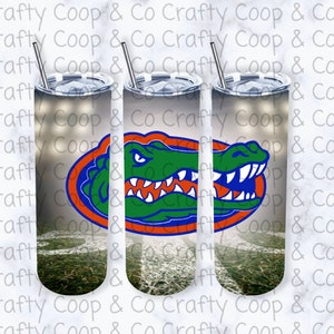 Football Gators Tumbler Wrap 20oz
