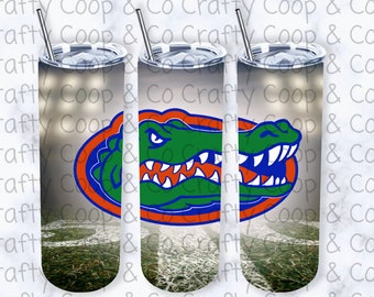 Football Gators Tumbler Wrap 20oz