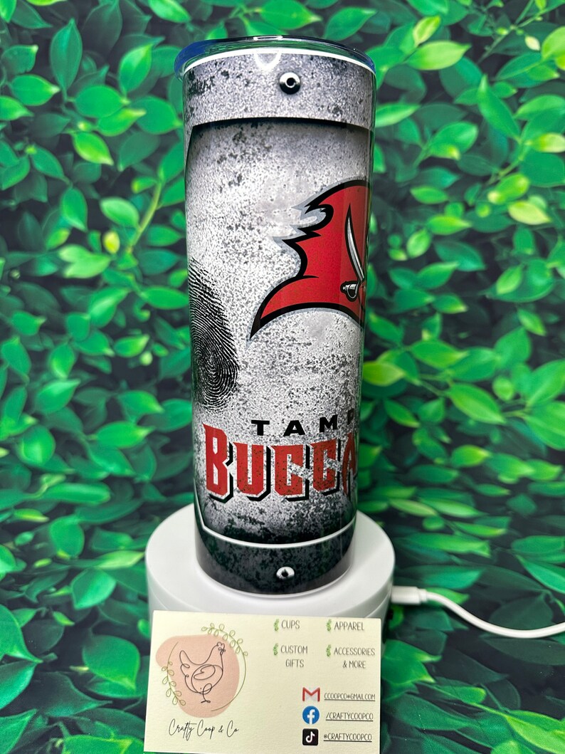 Tampa Bay Football 20oz Tumbler - Etsy