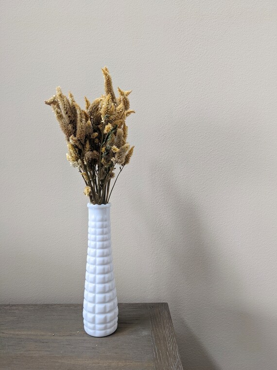 Dried Flower Bunch Cream & Yellow Celway White Celosia All Etsy