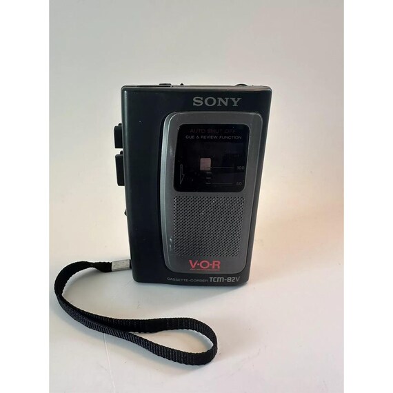 Sony TCM-82V Cassette-corder V.O.R. Player Portable Electronic - Etsy