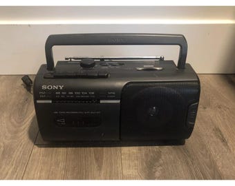 Lebber ヴィンテージ® - Sony CFM-10 AM/FM ラジオ カセット ケーブル