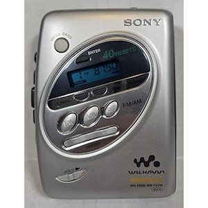 Sony Walkman WM-FX244 AM/FM Cassette Player Portable Mega Bass Tested
