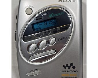 SONY　WALKMAN Vintage Sony Walkman WM-FX244 Cassette AM/FM Mega Bass Weather