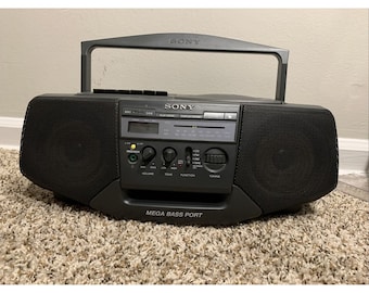 ピュアダイレクトBubbly CDシステム WITH SONY TA-N110 Sony CFD-V15 Boombox CD Radio Cassette Tape Recorder - Etsy