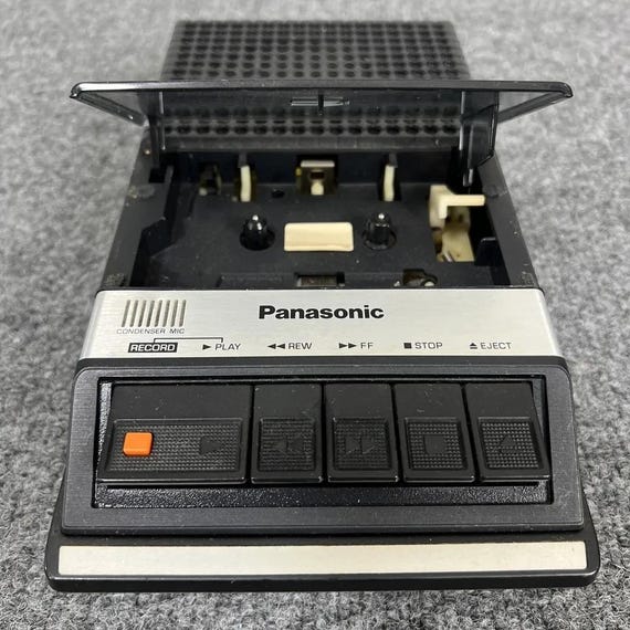 Panasonic RQ-2107A Portable Cassette Tape Player Recorder No Power