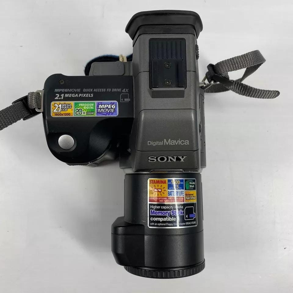 MVC-FD95 整備済 完動品 デジタルマビカ Sony Mavica MVC-FD95 - Review of Sony's new Mavica MVC-FD95