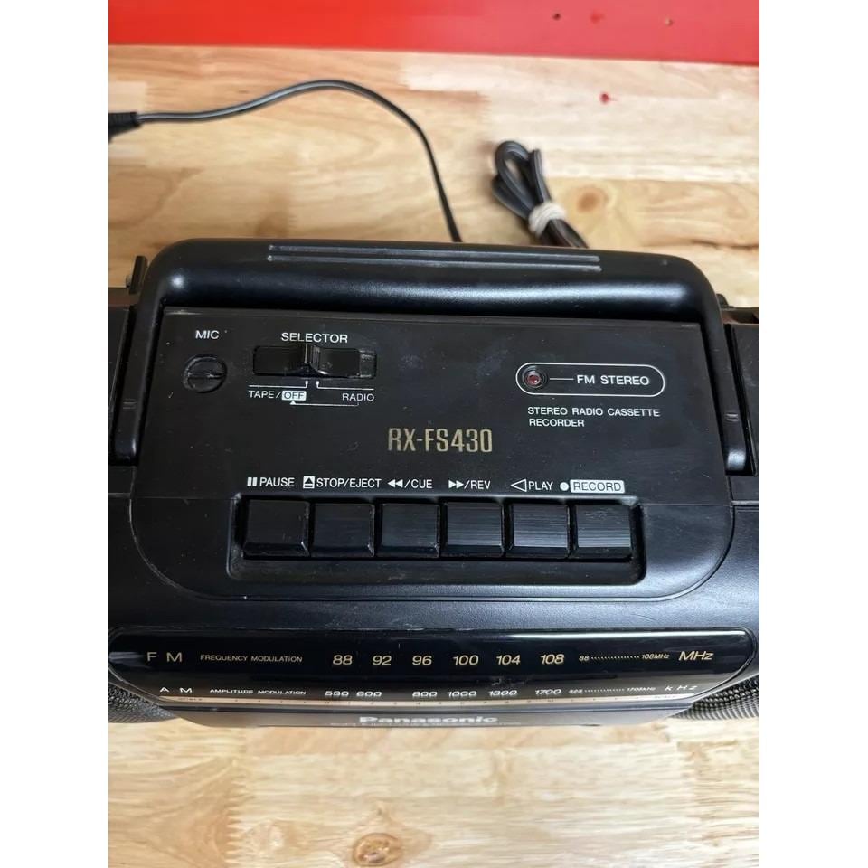 Panasonic RX-FS430 Stereo Radio Cassette Recorder - Etsy