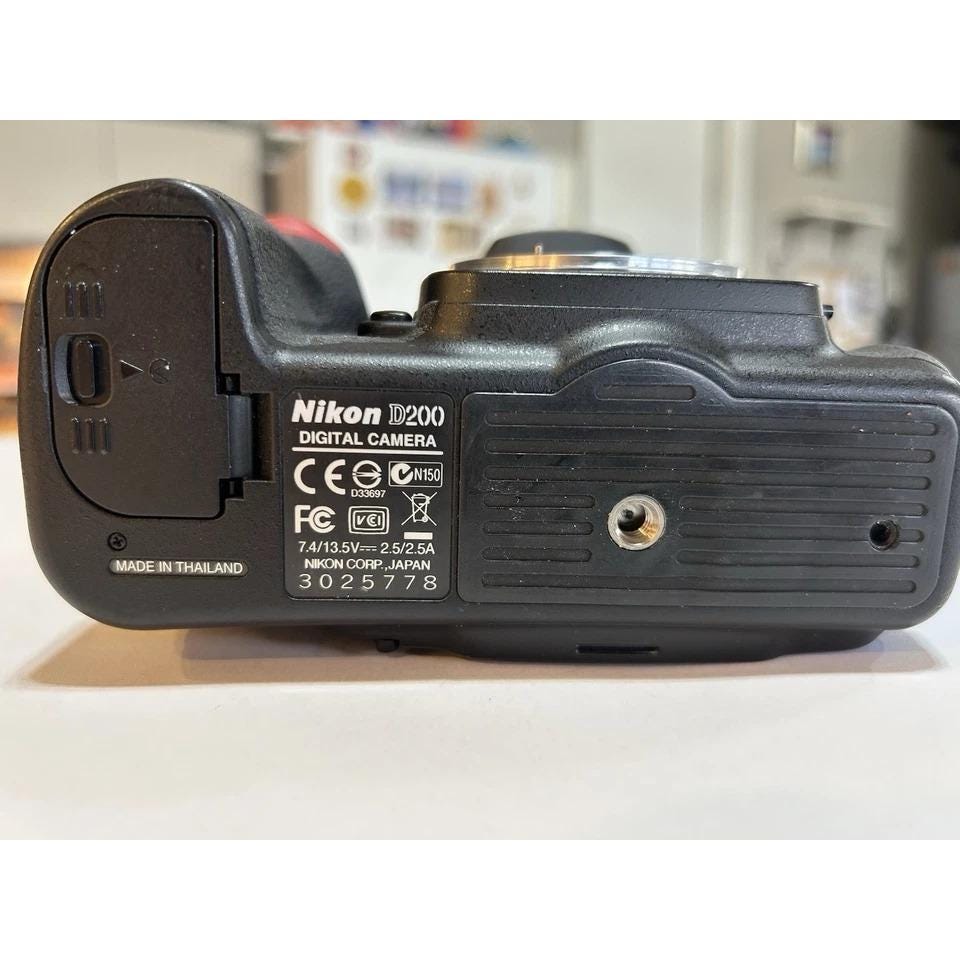 Nikon D200 10.2 MP Digital SLR Camera - Black - Etsy