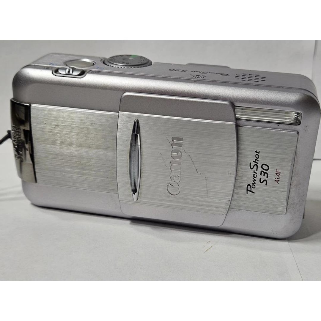 Canon Powershot S30 3MP Digital Camera With 3x Optical Zoom - Etsy