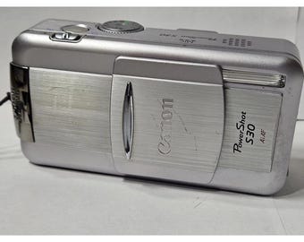 Canon Powershot S30 3MP Digital Camera With 3x Optical Zoom - Etsy
