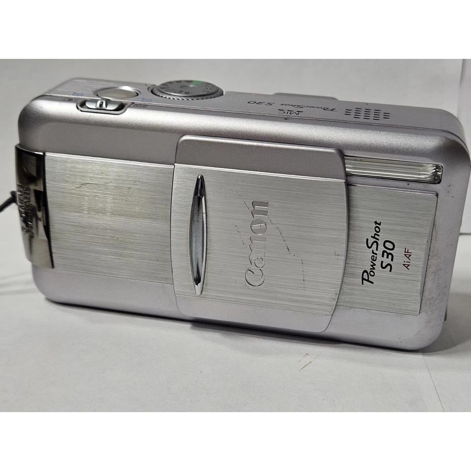 Canon Powershot S30 3MP Digital Camera With 3x Optical Zoom - Etsy