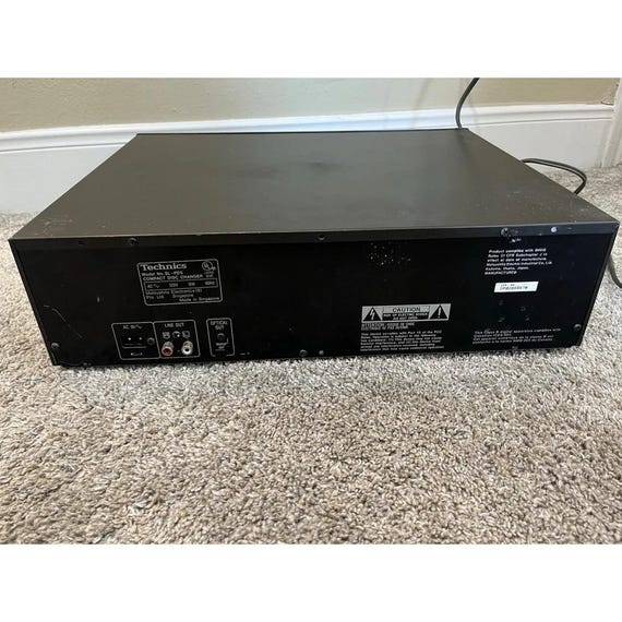 Technics SL-PD5 MASH 5-disc CD Changer Digital Output No Remote