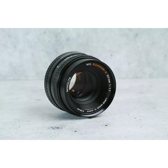 Tappo Copriobiettivo Snap-on Per Minolta MC Rokkor X 50 Mm F/1.7 – Qualitylens