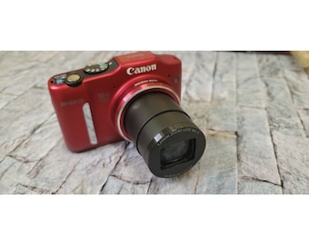 Canon PowerShot SX160 IS 16.0MP Digital Camera - Red