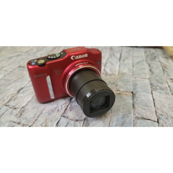 Snor Praktisch Wat leuk Canon PowerShot SX160 IS 16.0MP Digital Camera Red - Etsy 日本