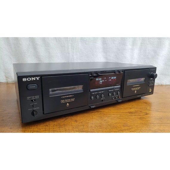 SONY - Dual Cassette Player/Recorder (TC-WE475) - Newegg.com