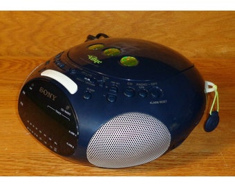 Sony Icf-cd831 Dream Machine Psys CD Player AM/FM Radio Dual Alarm