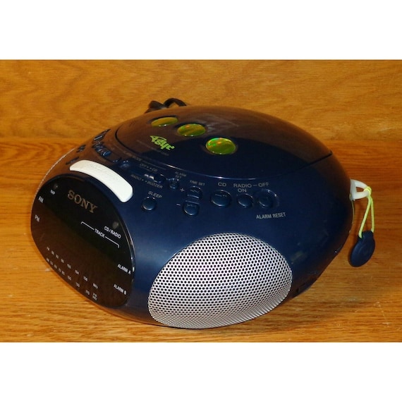 Sony Icf-cd831 Dream Machine Psys CD Player AM/FM Radio Dual Alarm