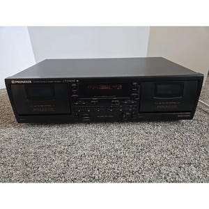 Pioneer CT-W404R Stereo Double Cassette Deck