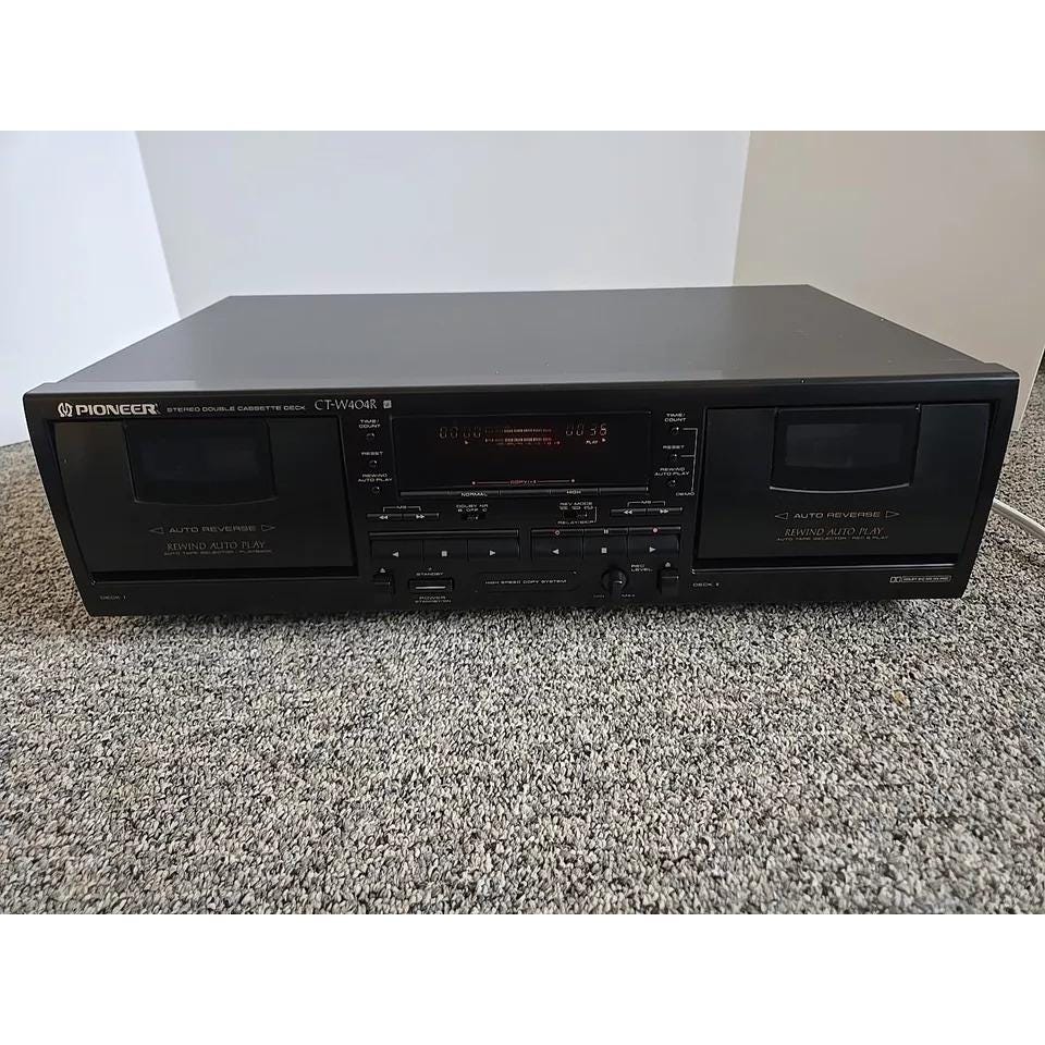Pioneer パイオニアCTーW840R 動作品 Pioneer パイオニアCTーW840R