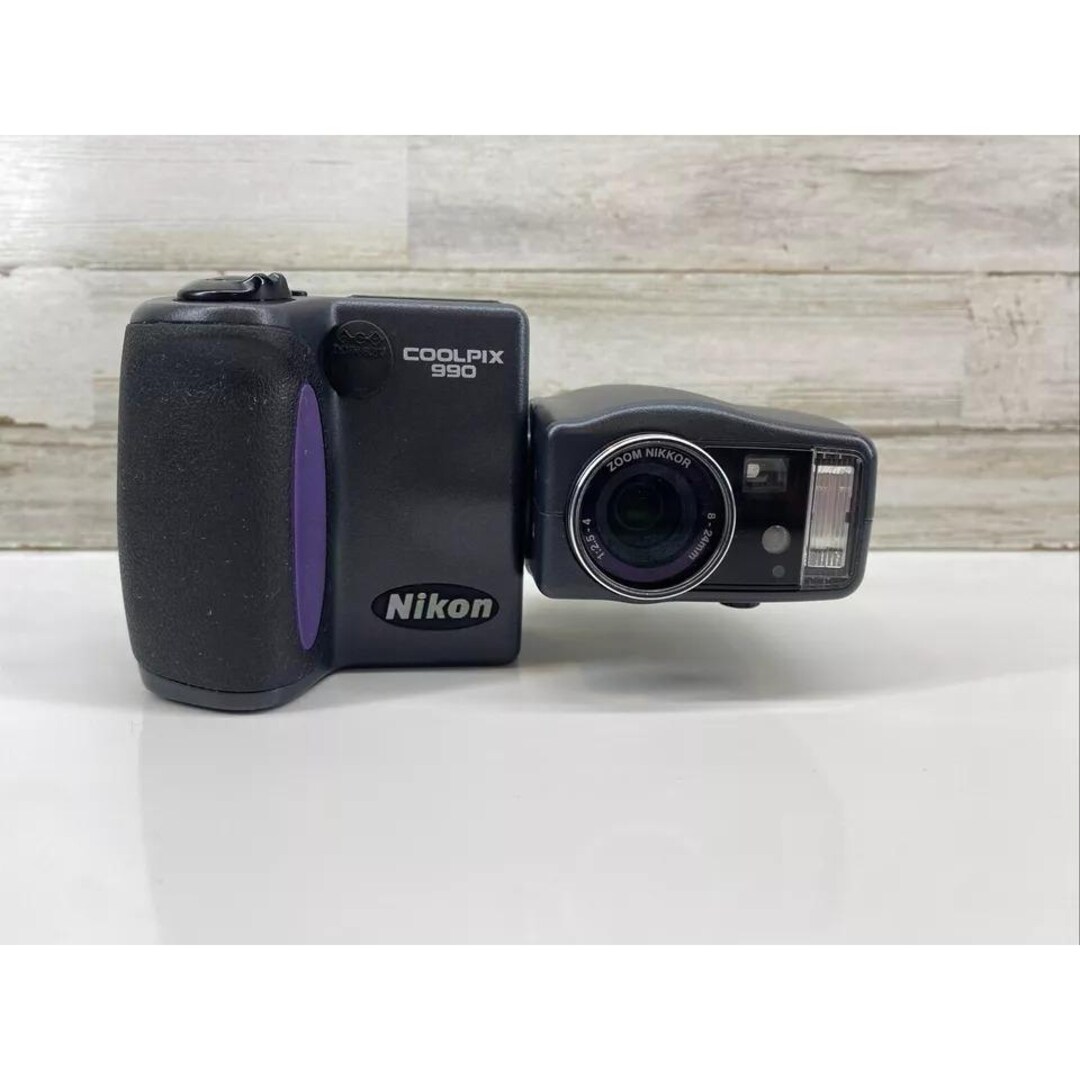 Nikon Coolpix 990 3.2MP Vintage Digital Camera - Black - Etsy